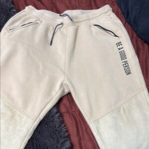 BE A GOOD PERSON JOGGERS/SWEATS LARGE
